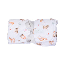 Load image into Gallery viewer, Wrendale Designs Little Forest Woodland Baby Blanket