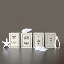 Load image into Gallery viewer, East of India Matchbox Gift - Sending you kisses and starfish wishes