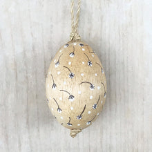 Load image into Gallery viewer, East of India Hanging Wooden Egg Decoration Dandelion