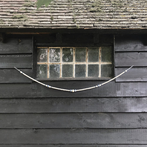 East of India Wood and Beads Garland/Bunting 200cm