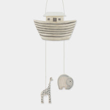 Load image into Gallery viewer, Noahs Ark Wooden Hanging Nursery Mobile