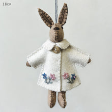 Load image into Gallery viewer, East of India Felt Rabbit Cream Jacket