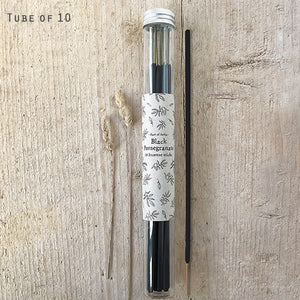 East of India Incense Sticks Set of 10 in Glass Tube