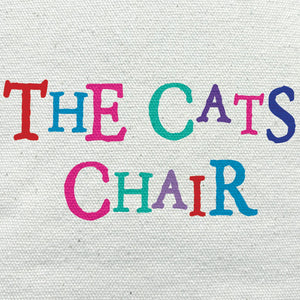 'The cats chair' - Rectangle Cushion East of India
