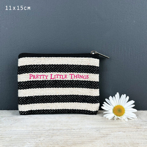 East of India Cotton Canvas Purse 'Pretty Little Things'