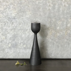 Black Wood Tea Light  - Three sizes