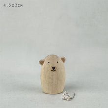 Load image into Gallery viewer, East of India Wooden Standing Bear