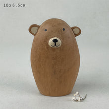 Load image into Gallery viewer, East of India Wooden Standing Bear