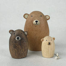 Load image into Gallery viewer, East of India Wooden Standing Bear