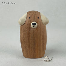 Load image into Gallery viewer, East of India Wooden Standing Dog Ornament