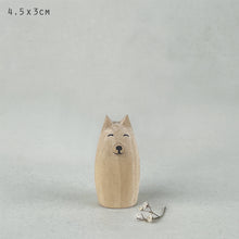 Load image into Gallery viewer, East of India Wooden Standing Cat