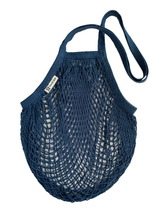 Load image into Gallery viewer, Organic Long Handled String Bag/ Market Bags/ Eco Bags