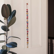 Load image into Gallery viewer, Fairtrade Recycled Fabric Hanging Tota Birds with Bell