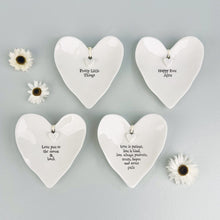 Load image into Gallery viewer, East of India White Porcelain Trinket Dish &#39;Pretty little things.&#39; in Gift Box