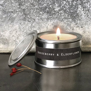 East of  India Porcelain Candle Holder including Candle - Together is the merriest place to be