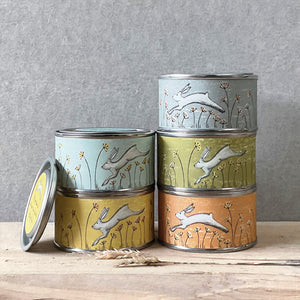 East of India Sentiment Tin Candle - 'Look towards the sun ......