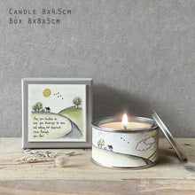 Load image into Gallery viewer, East of India Gift Boxed Candle &#39;May your troubles be less ....