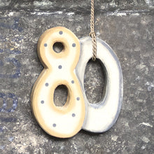 Load image into Gallery viewer, Wooden Hanging Age Tags Shabby Style East of India