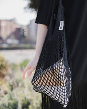 Load image into Gallery viewer, Organic Long Handled String Bag/ Market Bags/ Eco Bags