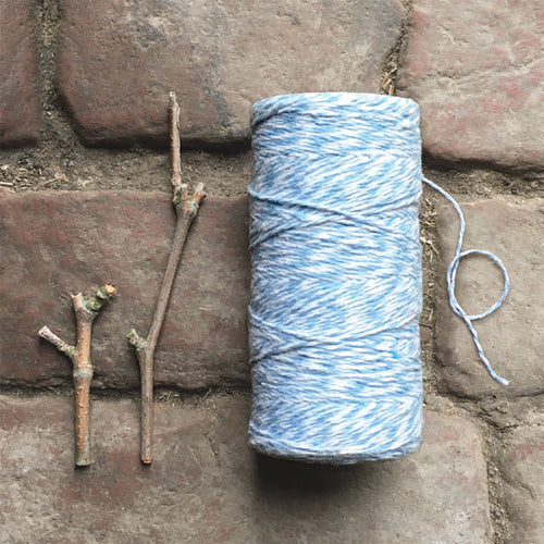 Cotton Bakers Twine 200m Blue