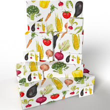 Load image into Gallery viewer, Vegetables  • ECO Friendly  • UK Made Wrapping Paper