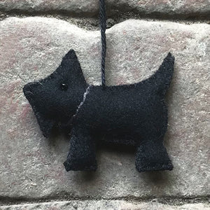 East of India cute Hanging Felt Dog Labrador/Terrier
