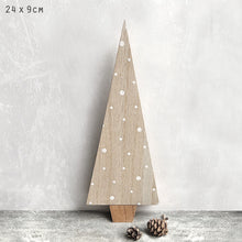 Load image into Gallery viewer, Wooden Contemporary Standing Christmas Tree