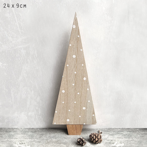 Wooden Contemporary Standing Christmas Tree