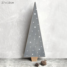 Load image into Gallery viewer, Wooden Contemporary Standing Christmas Tree