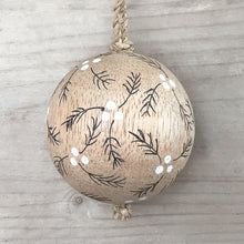 Load image into Gallery viewer, East of India Wood Scandi Christmas Bauble