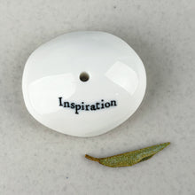 Load image into Gallery viewer, East of India Porcelain Incense Holder &#39;Inspiration&#39;