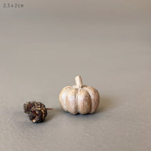 Load image into Gallery viewer, East of India Wooden Pumpkin Decorations