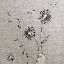 Load image into Gallery viewer, East of India Large Embroidered Picture 'May your home know joy, every room hold laughter .....