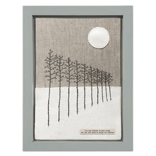 Load image into Gallery viewer, Large Embroidered Picture &#39;It&#39;s the friends we meet along the way .....