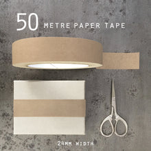 Load image into Gallery viewer, Eco Friendly Brown Tape 24mm x 50m