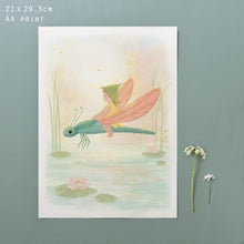 Load image into Gallery viewer, East of India Folk Art Wall Print - Cute Characters Nursery