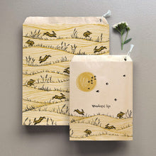 Load image into Gallery viewer, East of India Brown Paper Kraft Bags Easter Hare