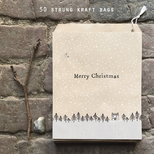 East of India Paper Bags 'Merry Christmas'
