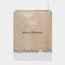 Load image into Gallery viewer, East of India Set of 50 Paper Bags &#39;Merry Christmas&#39;