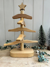 Load image into Gallery viewer, Freestanding Wooden Christmas Tree Medium