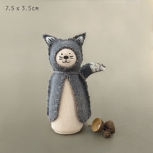 Load image into Gallery viewer, East of India Felt Woodland Animal Sheep Bunny Cat Fox etc
