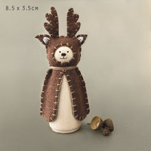Load image into Gallery viewer, East of India Felt Woodland Animal Sheep Bunny Cat Fox etc