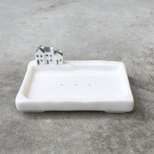 Load image into Gallery viewer, East of India Porcelain Mini Houses Soap Dish