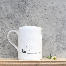 Load image into Gallery viewer, East of India Porcelain Mini Jug in Gift Box - &#39;Happiness is Homemade&#39;