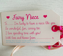 Load image into Gallery viewer, Believe you can Fairtrade Fairy Neice