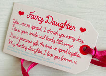 Load image into Gallery viewer, Believe you can Fairtrade Fairy Daughter