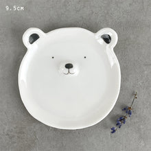 Load image into Gallery viewer, East of India Porcelain Bear Trinket Dish Gift Boxed &#39;Always remember you are very loved.&#39;