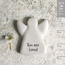 Load image into Gallery viewer, East of India Tiny Angel Sentiment Token