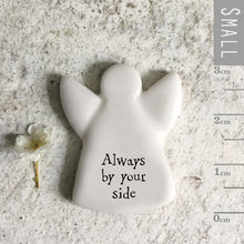 Load image into Gallery viewer, East of India Tiny Angel Sentiment Token