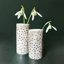 Load image into Gallery viewer, East of India Medium Dimpled Spot Vase Gift Boxed